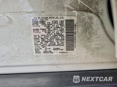 Zdjęcie 12 z 13 samochodu: 2019 NISSAN ROGUE S VIN:JN8AT2MV3KW380484 - miniatura