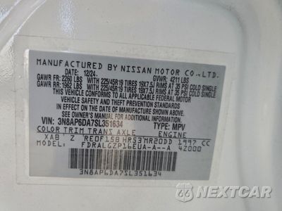 Zdjęcie 13 z 13 samochodu: 2025 NISSAN KICKS SR VIN:3N8AP6DA7SL351634 - miniatura
