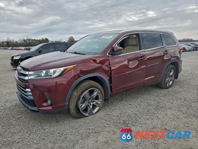 2017 TOYOTA HIGHLANDER LIMITED 5TDYZRFH6HS234422 - główne zdjęcie licytacji z USA - miniatura