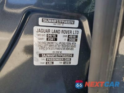 Zdjęcie 12 z 12 samochodu: 2015 JAGUAR XF 2.0T PREMIUM VIN:SAJWA0FS7FPU83374 - miniatura