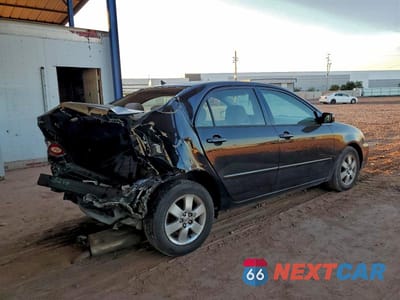 Trzecie zdjęcie samochodu z tyłu: 2006 TOYOTA COROLLA CE VIN:1NXBR32E86Z657991 - miniatura