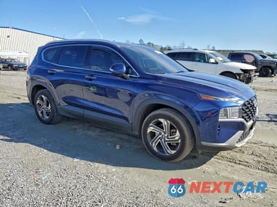 Czwarte zdjęcie samochodu z boku: 2023 HYUNDAI SANTA FE SEL VIN:5NMS24AJ3PH506787 - miniatura