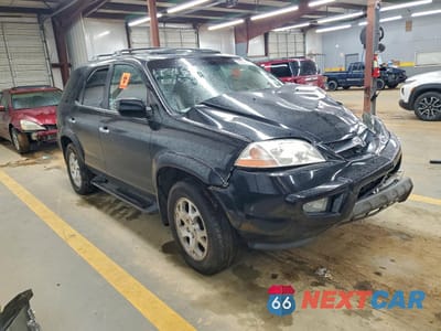 Czwarte zdjęcie samochodu z boku: 2002 ACURA MDX TOURING VIN:2HNYD18822H513167 - miniatura