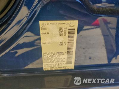 Zdjęcie 12 z 12 samochodu: 2020 NISSAN ALTIMA SR VIN:1N4BL4CV4LN317372 - miniatura