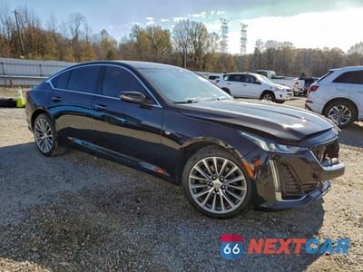 Czwarte zdjęcie samochodu z boku: 2022 CADILLAC CT5 PREMIUM LUXURY VIN:1G6DT5RK5N0112023 - miniatura