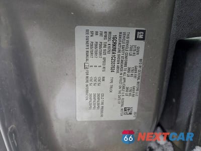 Zdjęcie 12 z 12 samochodu: 2012 CHEVROLET SILVERADO K1500 LS VIN:1GCRKREA1CZ337624 - miniatura