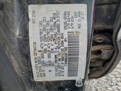 Zdjęcie 13 z 14 samochodu: 2002 TOYOTA 4RUNNER SR5 VIN:JT3HN86RX29077695 - miniatura