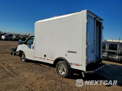 Drugie zdjęcie samochodu z przodu: 2023 GMC SAVANA CUTAWAY G3500 VIN:1GD07RF76P1155091 - miniatura