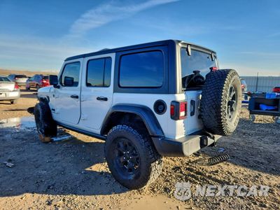 Drugie zdjęcie samochodu z przodu: 2022 JEEP WRANGLER UNLIMITED SPORT VIN:1C4HJXDG8NW252647 - miniatura