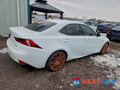 Trzecie zdjęcie samochodu z tyłu: 2016 LEXUS IS 300 VIN:JTHCM1D21G5013015 - miniatura