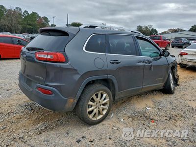 Trzecie zdjęcie samochodu z tyłu: 2016 JEEP CHEROKEE LIMITED VIN:1C4PJLDB1GW290717 - miniatura
