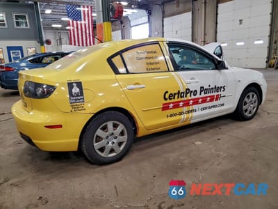 Trzecie zdjęcie samochodu z tyłu: 2008 MAZDA 3 I VIN:JM1BK12F081774796 - miniatura