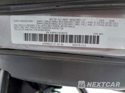 Zdjęcie 13 z 15 samochodu: 2009 SUBARU OUTBACK 2.5I VIN:4S4BP61C487363724 - miniatura