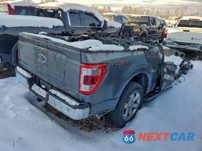 Trzecie zdjęcie samochodu z tyłu: 2023 FORD F150 SUPERCREW VIN:1FTFW1E86PFB19899 - miniatura