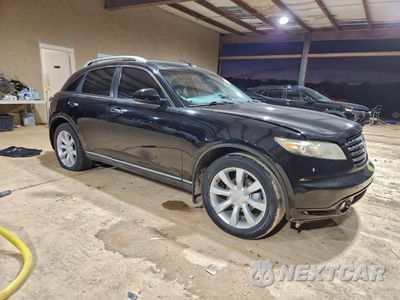 Czwarte zdjęcie samochodu z boku: 2005 INFINITI FX35 VIN:JNRAS08U65X105369 - miniatura