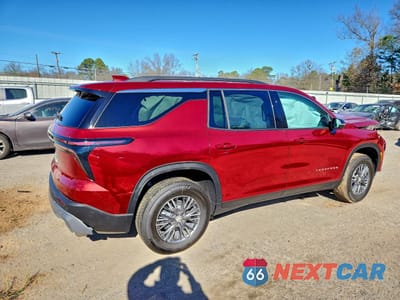 Trzecie zdjęcie samochodu z tyłu: 2026 CHEVROLET TRAVERSE LT VIN:1GNERGKS1TJ138865 - miniatura