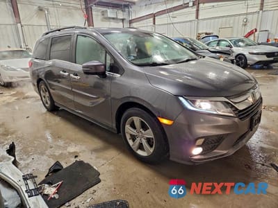 Czwarte zdjęcie samochodu z boku: 2020 HONDA ODYSSEY EXL VIN:5FNRL6H71LB056697 - miniatura