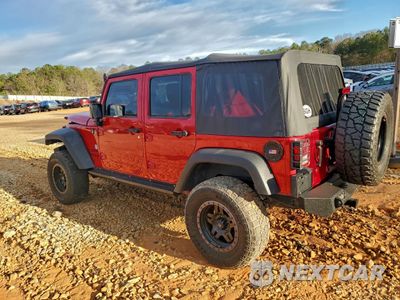 Drugie zdjęcie samochodu z przodu: 2014 JEEP WRANGLER UNLIMITED SPORT VIN:1C4BJWDG5EL289754 - miniatura