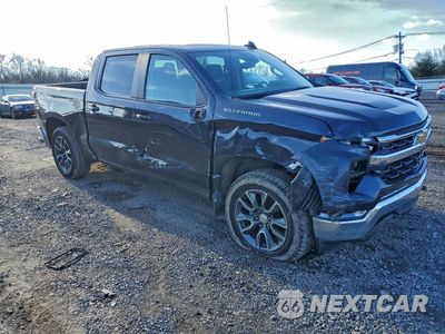 Czwarte zdjęcie samochodu z boku: 2022 CHEVROLET SILVERADO K1500 LT-L VIN:1GCPDKEK9NZ576259 - miniatura