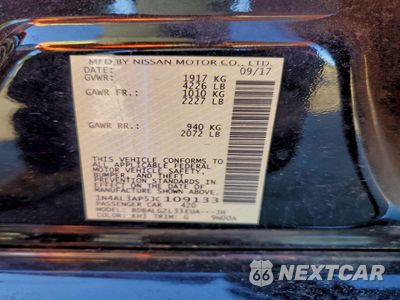 Zdjęcie 12 z 14 samochodu: 2018 NISSAN ALTIMA 2.5 VIN:1N4AL3AP5JC109133 - miniatura