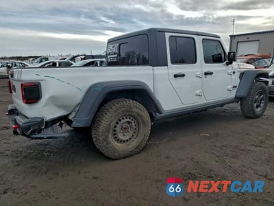 Trzecie zdjęcie samochodu z tyłu: 2020 JEEP GLADIATOR RUBICON VIN:1C6JJTBG8LL198091 - miniatura