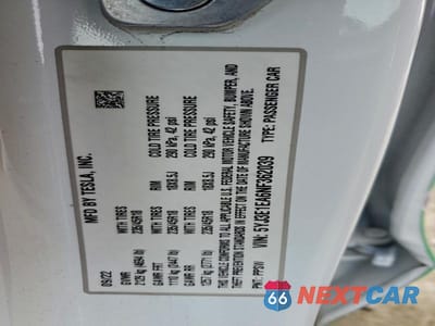 Zdjęcie 12 z 12 samochodu: 2022 TESLA MODEL 3 VIN:5YJ3E1EA6NF362039 - miniatura