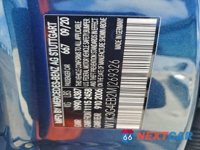 Zdjęcie 12 z 12 samochodu: 2021 MERCEDES-BENZ A 220 VIN:W1K3G4EB2MJ269326 - miniatura