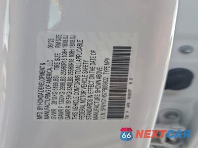 Zdjęcie 14 z 14 samochodu: 2023 HONDA PILOT EXL VIN:5FNYG1H57PB039622 - miniatura