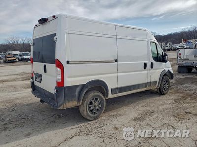 Trzecie zdjęcie samochodu z tyłu: 2023 RAM PROMASTER 1500 1500 HIGH VIN:3C6LRVBG3PE548027 - miniatura