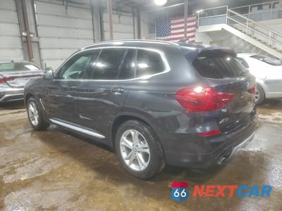 Drugie zdjęcie samochodu z przodu: 2019 BMW X3 XDRIVE30I VIN:5UXTR9C56KLD91169 - miniatura
