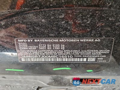 Zdjęcie 12 z 12 samochodu: 2021 BMW 330XI VIN:3MW5R7J00M8C16510 - miniatura