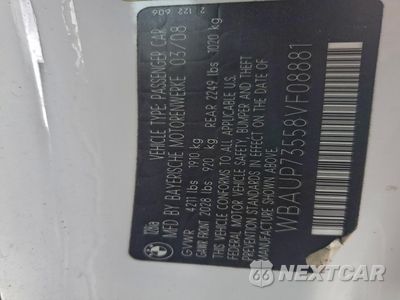 Zdjęcie 12 z 14 samochodu: 2008 BMW 128 I VIN:WBAUP73558VF08881 - miniatura