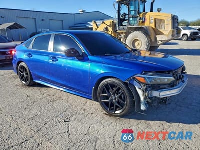 Czwarte zdjęcie samochodu z boku: 2023 HONDA CIVIC SPORT VIN:2HGFE2F57PH503946 - miniatura