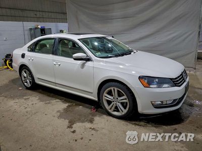 Czwarte zdjęcie samochodu z boku: 2013 VOLKSWAGEN PASSAT SE VIN:1VWBN7A30DC018771 - miniatura