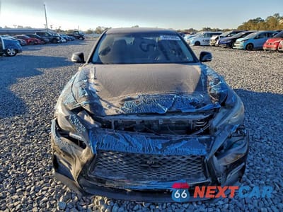 Piąte zdjęcie samochodu w środku: 2019 INFINITI Q50 LUXE VIN:JN1EV7AP9KM541848 - miniatura