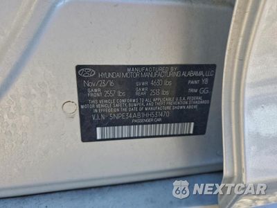 Zdjęcie 13 z 14 samochodu: 2017 HYUNDAI SONATA LIMITED 2.0T VIN:5NPE34AB1HH531470 - miniatura