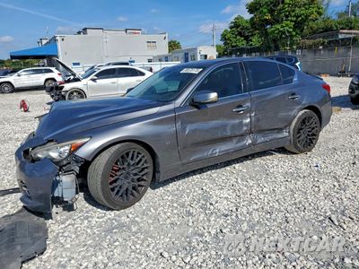 2015 INFINITI Q50 BASE JN1BV7AR3FM392699 - główne zdjęcie licytacji z USA - miniatura