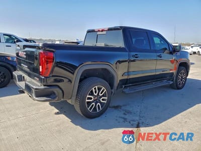 Trzecie zdjęcie samochodu z tyłu: 2020 GMC SIERRA K1500 AT4 VIN:3GTP9EEL0LG164868 - miniatura
