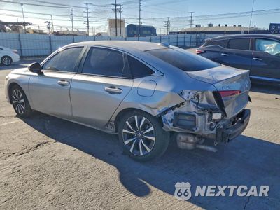 Drugie zdjęcie samochodu z przodu: 2024 HONDA CIVIC EX VIN:2HGFE1F7XRH334665 - miniatura