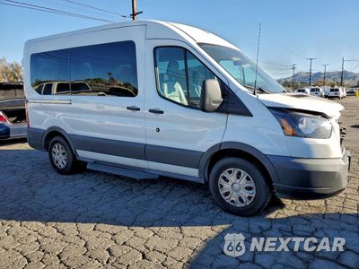 Czwarte zdjęcie samochodu z boku: 2017 FORD TRANSIT T-150 VIN:1FMZK1CM0HKA06236 - miniatura