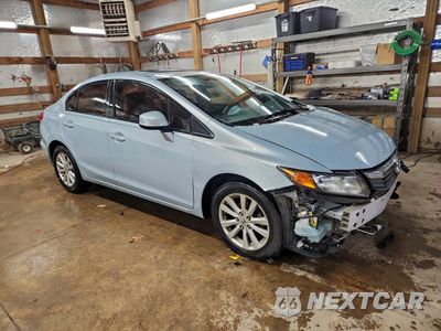 Czwarte zdjęcie samochodu z boku: 2012 HONDA CIVIC EX VIN:19XFB2F83CE044437 - miniatura