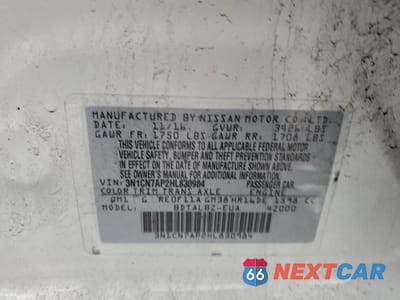 Zdjęcie 12 z 12 samochodu: 2017 NISS VERSA VIN:3N1CN7AP2HL830984 - miniatura