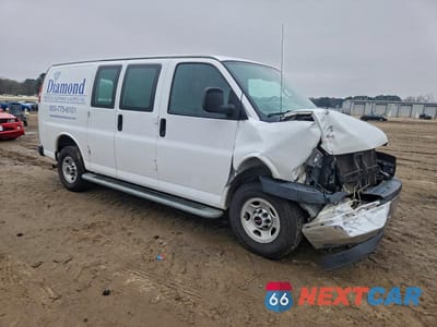 Czwarte zdjęcie samochodu z boku: 2017 GMC SAVANA G2500 DELIVERY VAN VIN:1GTW7AFF2H1911749 - miniatura