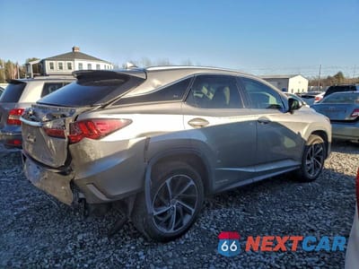 Trzecie zdjęcie samochodu z tyłu: 2017 LEXUS RX 450H BASE VIN:2T2BGMCA4HC018000 - miniatura