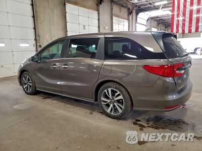 Drugie zdjęcie samochodu z przodu: 2021 HONDA ODYSSEY TOURING VIN:5FNRL6H81MB013388 - miniatura