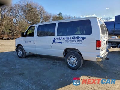 Drugie zdjęcie samochodu z przodu: 2014 FORD ECONOLINE E350 SUPER DUTY WAGON VIN:1FBNE3BL4EDA67477 - miniatura