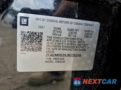 Zdjęcie 12 z 12 samochodu: 2018 CADILLAC XTS LUXURY VIN:2G61M5S35J9135109 - miniatura