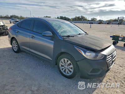 Czwarte zdjęcie samochodu z boku: 2019 HYUNDAI ACCENT SE VIN:3KPC24A37KE069298 - miniatura