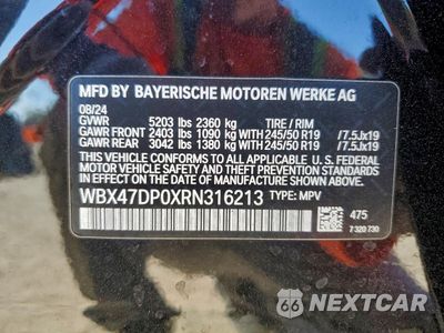 Zdjęcie 13 z 15 samochodu: 2024 BMW X3 SDRIVE30I VIN:WBX47DP0XRN316213 - miniatura