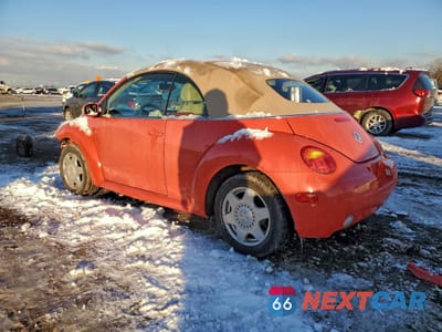 Drugie zdjęcie samochodu z przodu: 2005 VOLKSWAGEN NEW BEETLE GLS VIN:3VWCD31Y55M360017 - miniatura